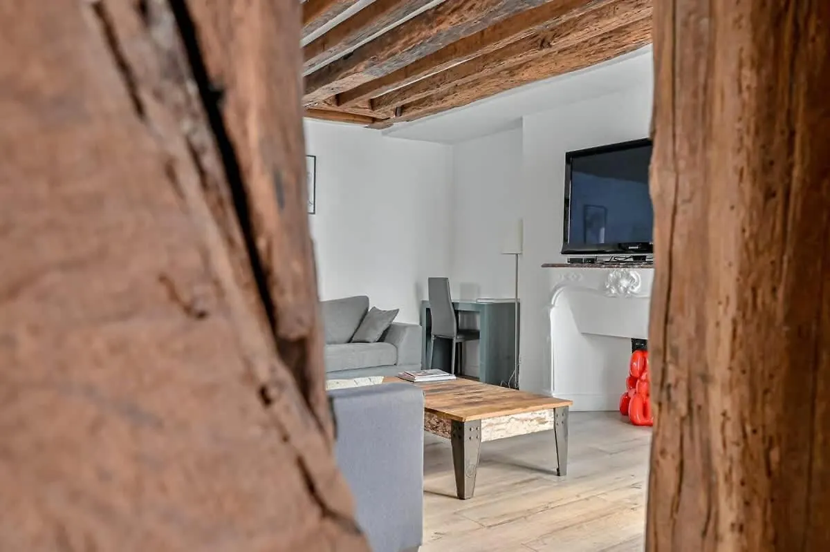 Grand 2 Pieces Typique Du Marais - Flat-Guest Apartment Paris
