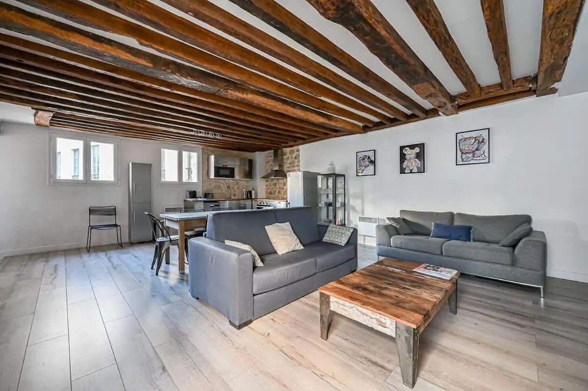 Grand 2 Pieces Typique Du Marais - Flat-Guest Apartment Paris 0*,  France